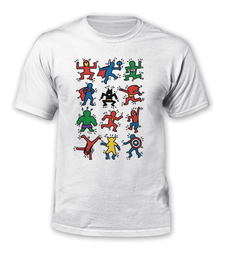 Polera Gustore De Super Heroes