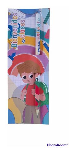 Lápices Bienvenida Año Escolar Vuelta A Clases 12 Un