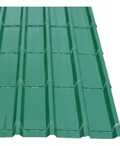 Comprar Chapa Símil Teja Color Verde Calibre 26 1.01m De Ancho Armco