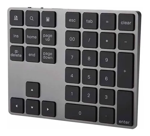 Teclado inalambrico sin 2025 numeros