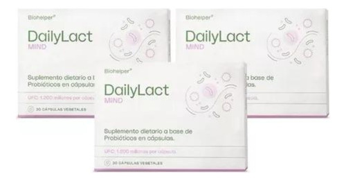 Dailylact Mind Probiótico Reduce El Estrés Y La Ansiedad 