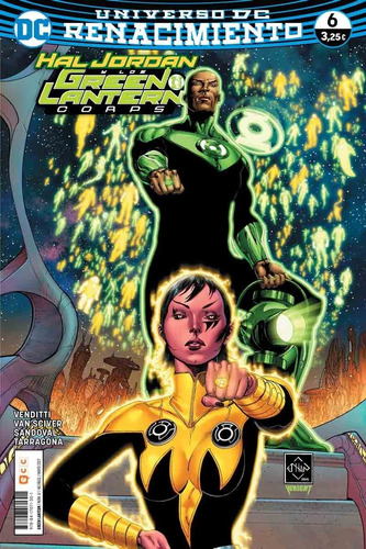 Hal Jordan Y Los Green Lantern Corps 6 Renacimiento - Ecc