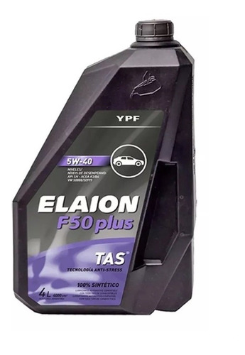 Ypf Elaion F50 Plus 5w-40 - Bidon 4 Litros