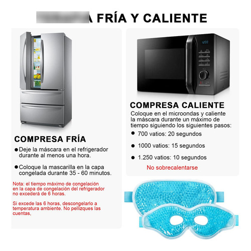 2 Mascara Para Ojos De Dormir Antifaz Para Ojos