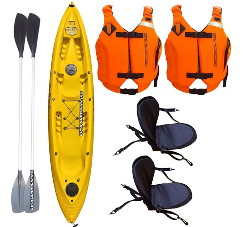 Combo N3 Kayak Sportkayaks Familiar 2 3 Personas Doble Tripl