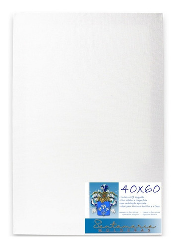 Kit 02 Telas De Pintura 40x60 Prontas Para Uso 100% Algodão