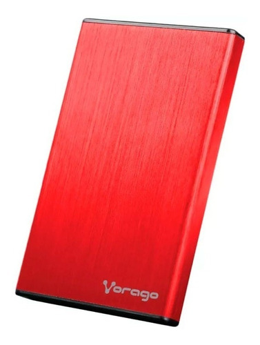 Carcasa Case Disco Duro 2.5 Usb Hdd-102 Rojo Vorago Full