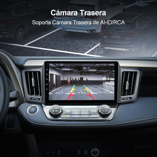 Estéreo Cámara Para Toyota Rav4 2013-2018 Frente Gps Fm Kit
