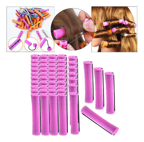 Curl Cold Wave Varillas Para Permanente Cabello Rizado Sin