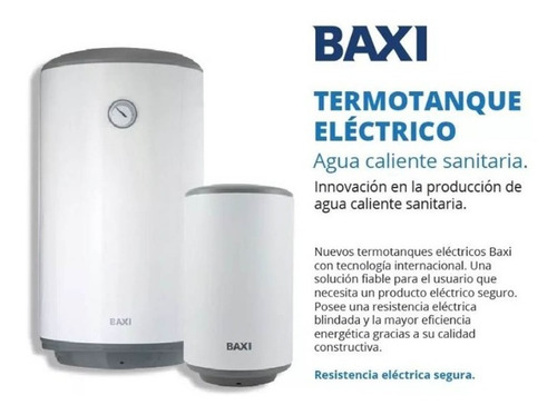 Baxi Termotanque Electrico Rheem Service Instalacion R