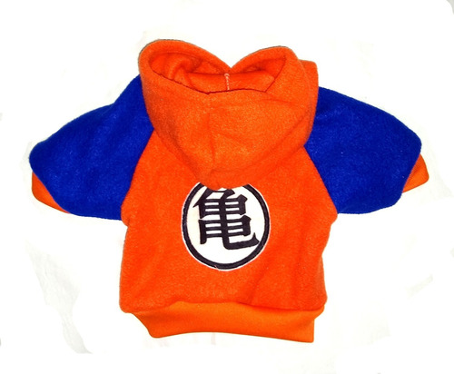 Animales  Buzo Hoodie Cosplay Perro Mascota Goku Talle L 