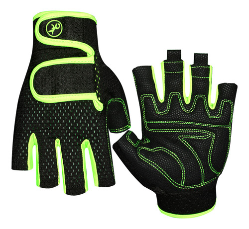 Guantes De Entrenamiento De Vela Cortos Cycling Mittens De 3