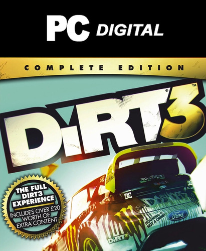 Dirt 3 Pc Español / Edición Completa / Digital