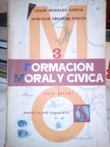 Formación Moral Y Cívica De Garcia Y Garcia