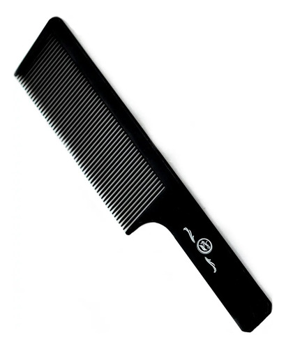 Peineta Flat Comb Negra Rolda