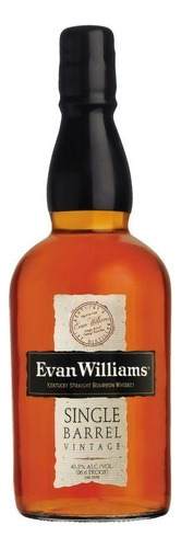Whiskey Evan Williams Bourbon Single Barrel Bourbon