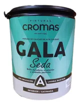 Comprar Gala Seda Pintura Caucho Satinado Clase A Galon Blanco 