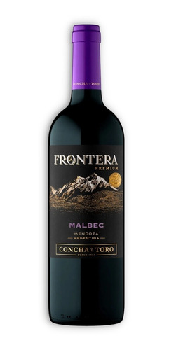 Vino Frontera Premium Malbec 750ml Concha Y Toro Mendoza