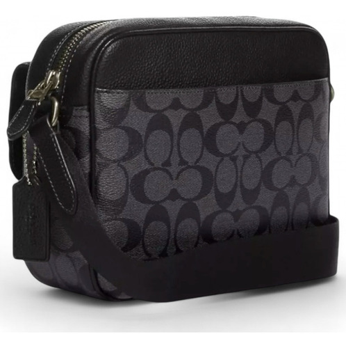 Bolsa Bandolera Coach Desconocido Color Negro