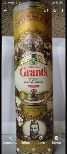 Lata Vintage De William Grants Whisky 