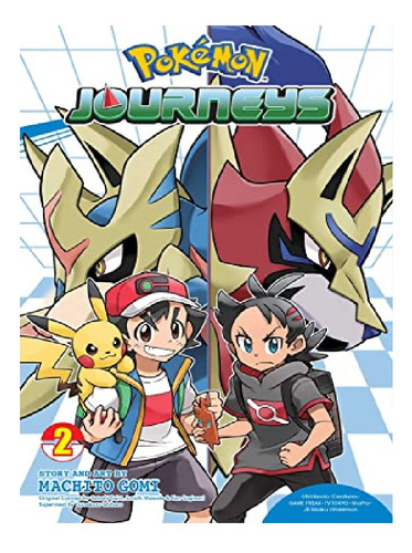 Pokémon Journeys, Vol. 2 - Machito Gomi. Eb13