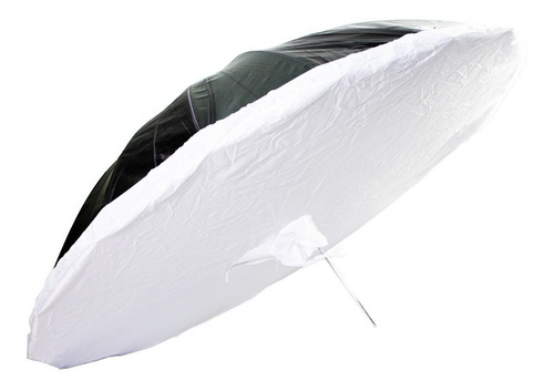 Sombrinha Softbox Prata Greika Com Difusor 150cm