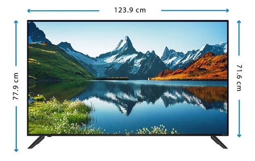 Smart Tv De 55 Jvc Si55urf Con Pantalla Lcd 4k (Usado)