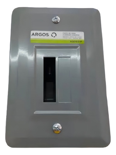 Centro De Carga De 2 Unidades Para Empotrar Aqod2-f Argos