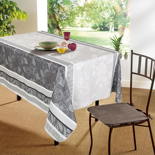 Toalha De Mesa Impermeável 8 Lugares Vizapi Lisboa 180x180cm