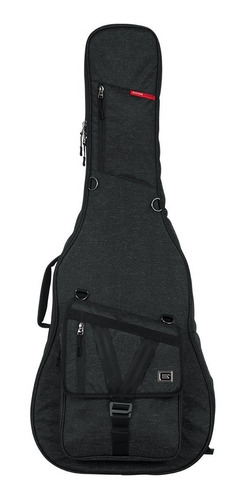 Imagen 1 de 10 de Funda Para Guitarra Acústica Gator Gt-acustic-blk Transit