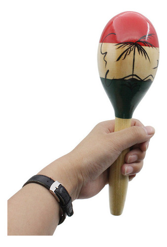 Nuevo Juguete Grande De Madera For Maracas Y Rumba Shakers