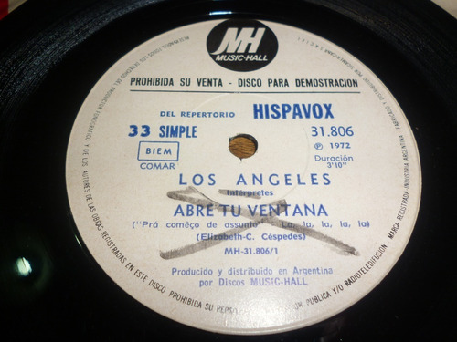 Lp Vinilo - Simple - Los Angeles - Abre Tu Ventana