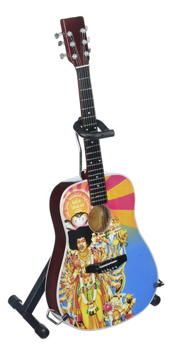 Axe Heaven Jimi Hendrix Axis Bold As Love Mini Guitarra Acús