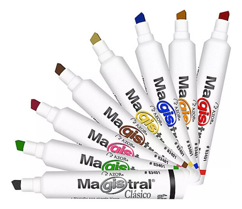 Marcador Magistral Clasico 301.83401 Negro 1 Caja C/12 Pzas