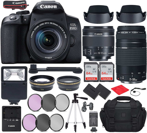 Canon Eo Camara Dslr Ef-s Stm Ef Iii Objetivo Accesorio Gb