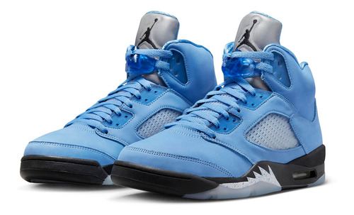 Zapatillas Jordan 5 Retro Unc University Blue Dv1310-401