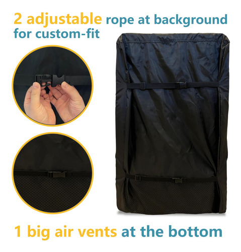 Funda Para Congelador Tipo Arcón Bitubi, Impermeable, A Prue