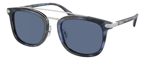 Coach Hc8382 Gafas De Sol Azul Sólido 53 Mm