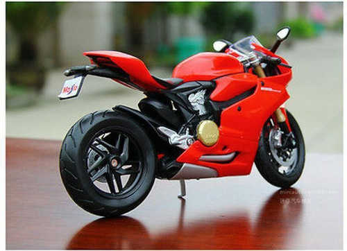 Motocicleta Ducati 1199 Panigale, miniatura, escala 1/12, Maisto