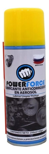 Pack 3 Spray Lubricante Anticorrosivo 250ml Power Force 