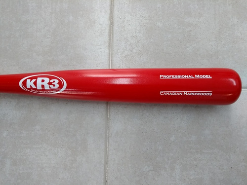 Bat Kr3 33.5 Maple Pro Rojo Edicion Limitada Madera Rr