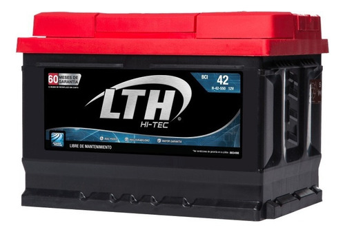 Bateria Lth Hi-tec Nissan Pick Up Nissan 1994 - H-42-550