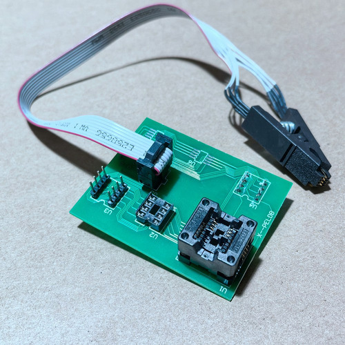 Adaptador Eeprom, Clip De Cable De 8 Pines, Soic 8, Sop8, Cl