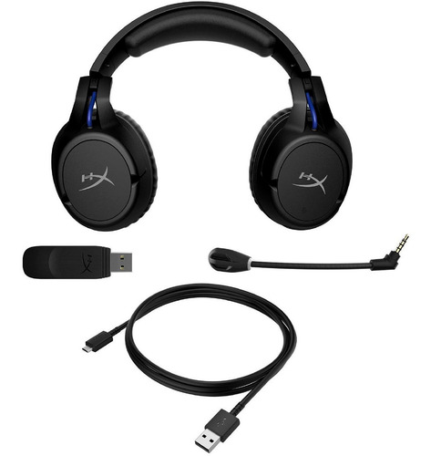 Imagen 3 de 6 de Auriculares Hyperx Cloud Flight Inalámbricos Gaming Ps5 Ps4