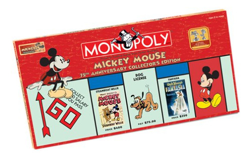 Monopoly Mickey Mouse 75 Aniversario