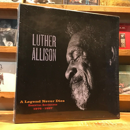 Luther Allison A Legend Never Dies 10 Vinilos 4 Dvds
