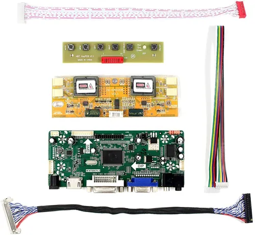 Placa Compatible Con Hsd190men4 M170en06 Lcd De 17 19 1280x1
