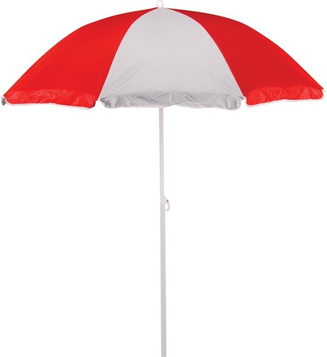 Guarda Sol Praia E Camping 1,80 Metros Vermelho Mor 3719