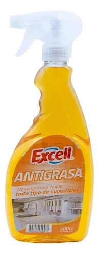 Pack 2 Antigrasa Con Gatillo 500cc Excell