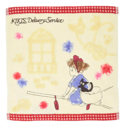 Toalla Mano Ghibli Kiki's Delivery Service Jiji 9.8 X 9.8 in